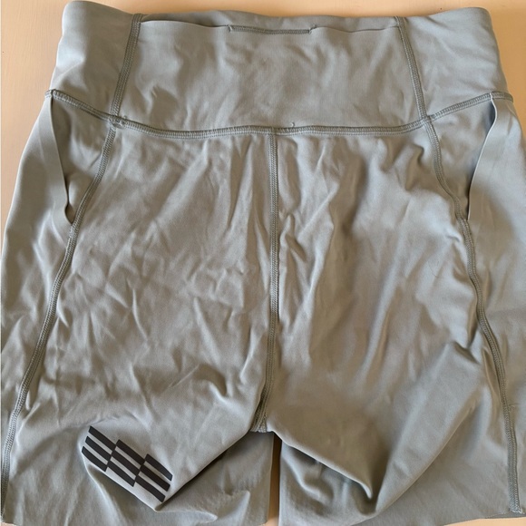 Janji Light Gray-Green Running Shorts - Picture 7 of 7